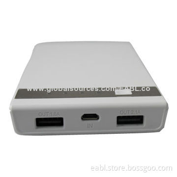 Lithium Polymer Battery Power Bank for iPhone/Mobile Phones, High-capacity of 10,000mAh